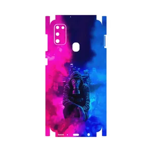 MAHOOT Smoke Rainbow Digital Art 2-FullSkin Cover Sticker for Samsung Galaxy M21