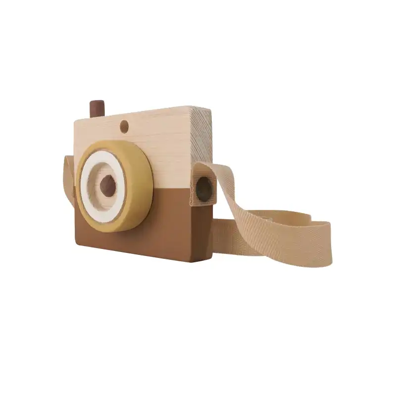 اسباب بازی چوبی طرح دوربین عکاسی فانتزی مدل MKT19-AA