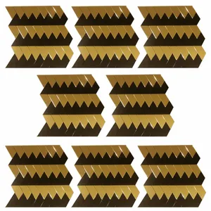 کاشی آلومینیومی ماریکو مدل Trapezoid-GB بسته 8 عددی