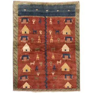 گبه دستباف چهار متری سی پرشیا کد 171929