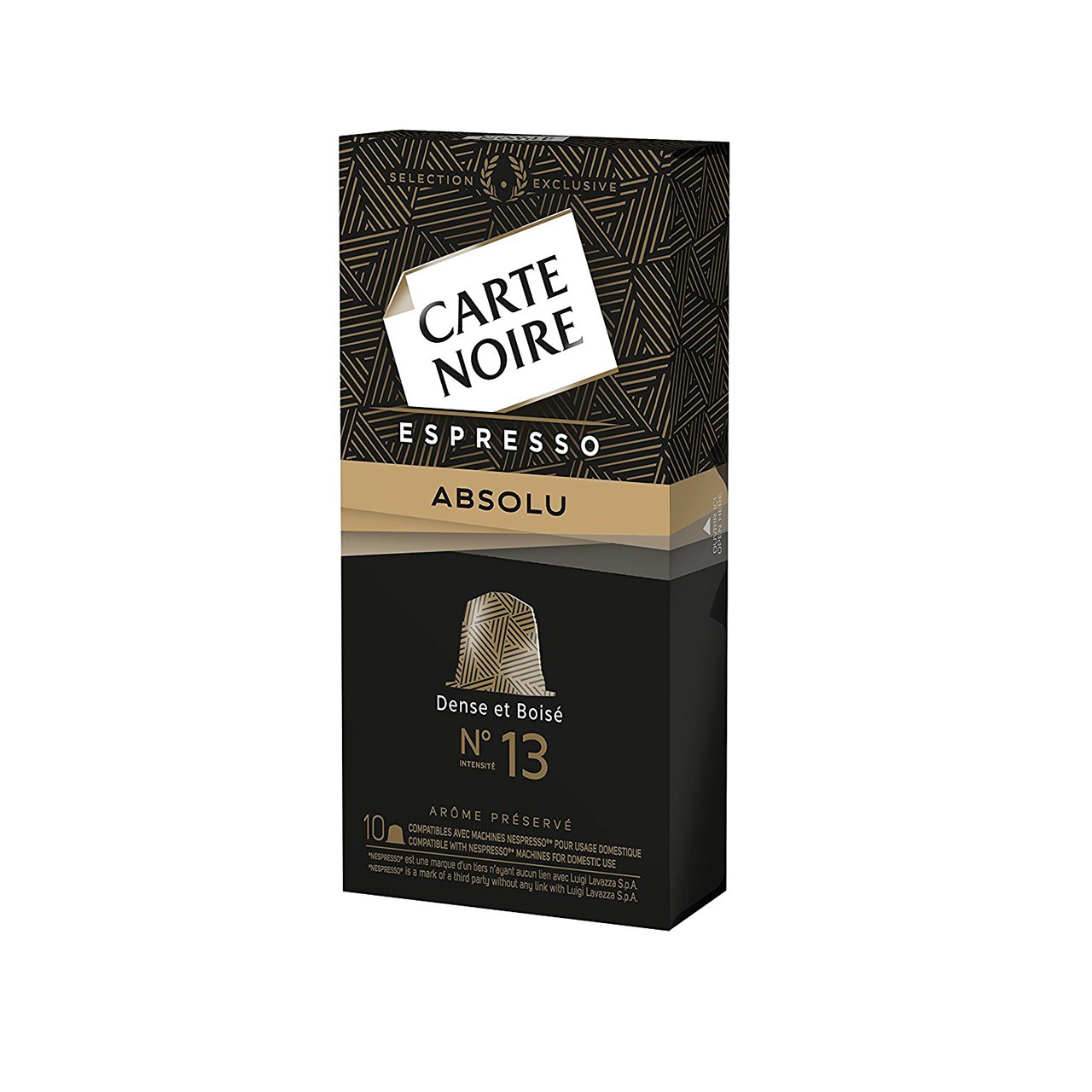 کپسول قهوه کارته نویر مدل Espresso Absolu