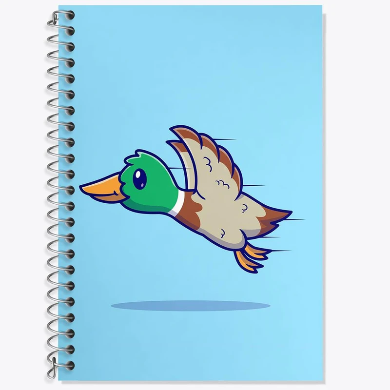 دفتر لغت 50 برگ خندالو مدل اردک کد 29656