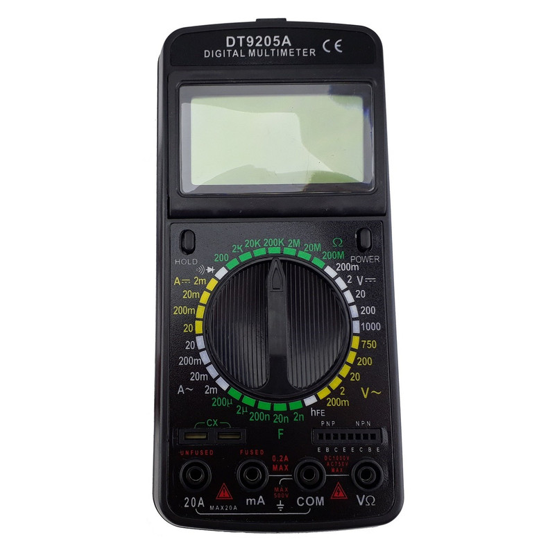 مولتی متر دیجیتال مدل 9205A