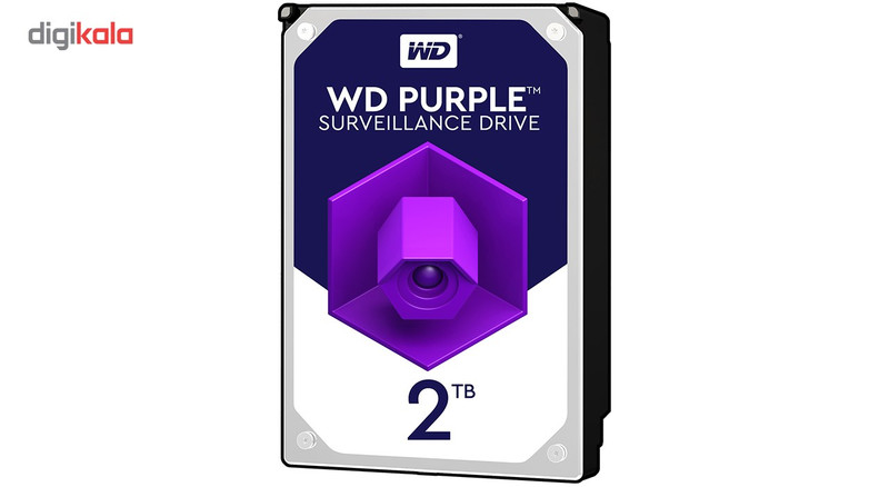 هارددیسک اینترنال وسترن دیجیتال مدل Purple WD20PURX ظرفیت 2 ترابایت