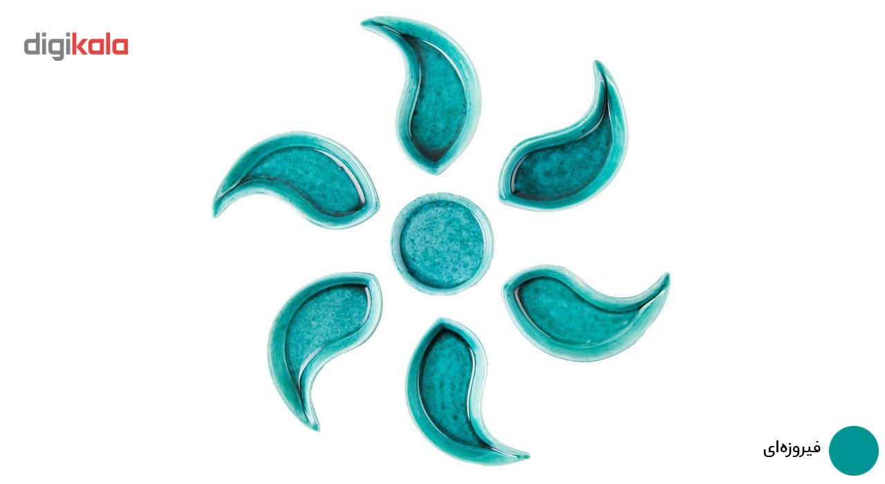 مجموعه ظروف سرامیکی هفت سین گالری ساتگین کد 57216
