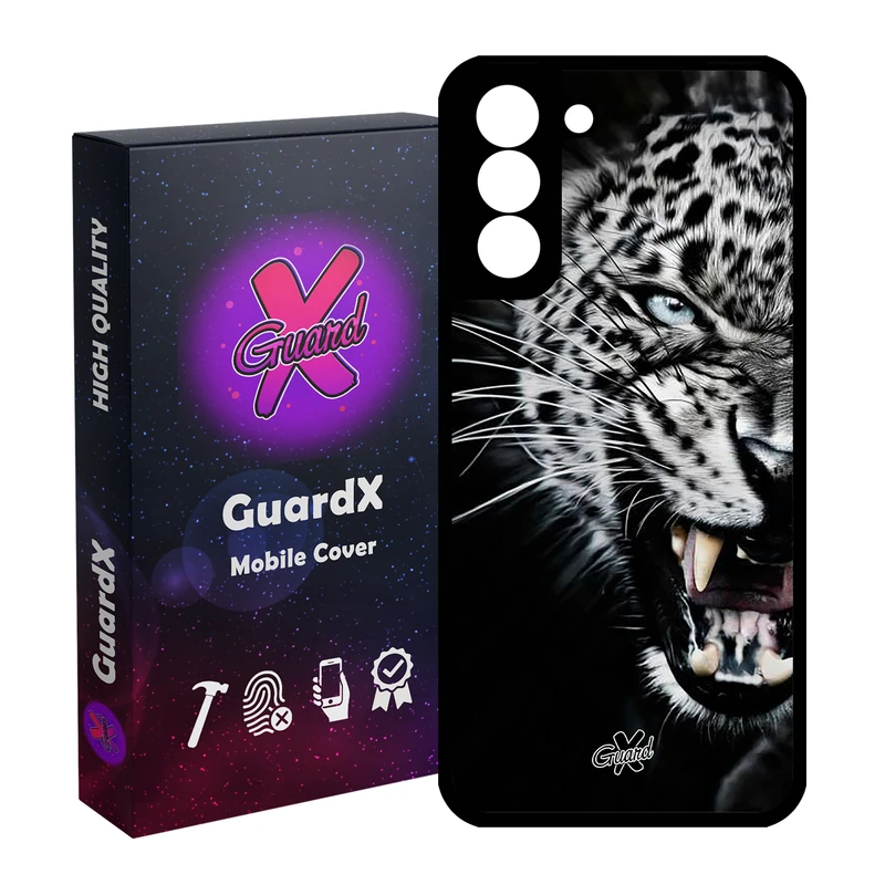 کاور گارد ایکس طرح پلنگ مدل Glass10244 مناسب برای گوشی موبایل سامسونگ Galaxy S21 FE