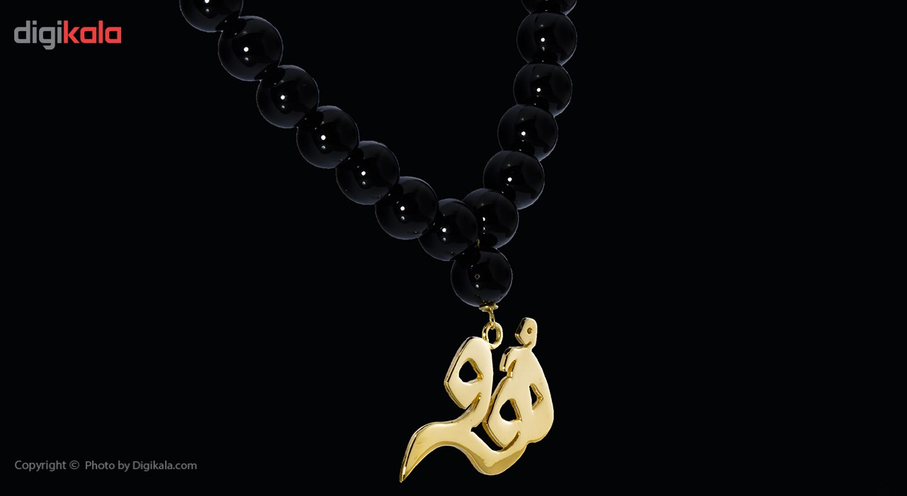 گردنبند طلا 18 عیار پرسته مدل 1252S