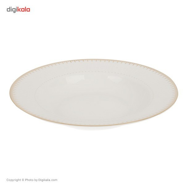 سرویس غذاخوری 28 پارچه چینی زرین ایران سری ایتالیا اف مدل Sepidar 2 درجه عالی