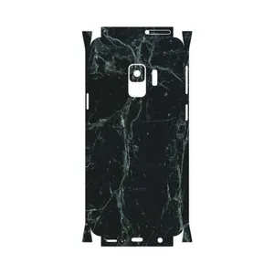 MAHOOT  Graphite-Green-Marble-FullSkin Cover Sticker for Samsung Galaxy S9