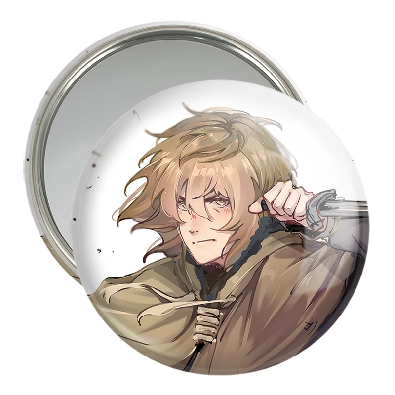 آینه جیبی خندالو مدل تورفین انیمه حماسه وینلند Vinland Saga کد 27487