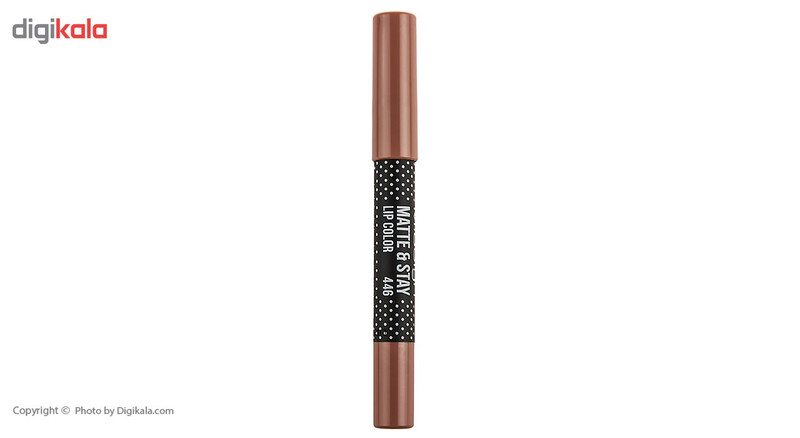 رژ لب مدادی میسلین سری Matte And Stay شماره 446