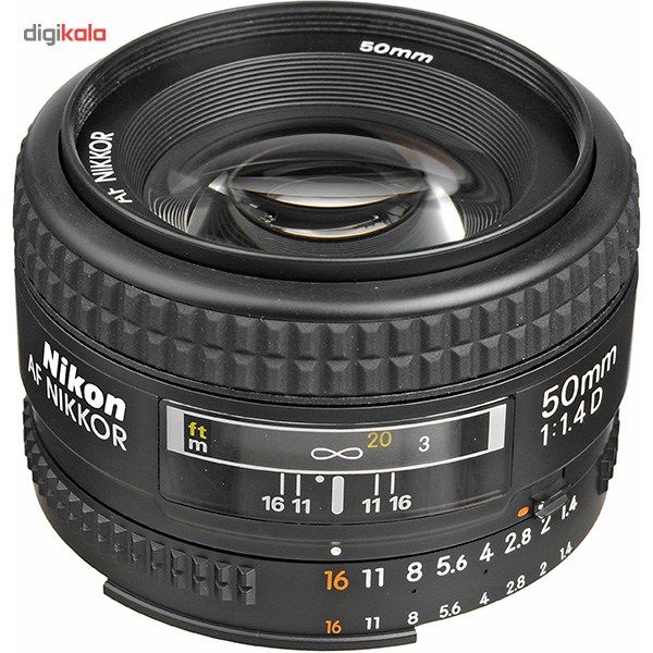 لنز نیکون مدل 50mm f/1.4D main 1 4