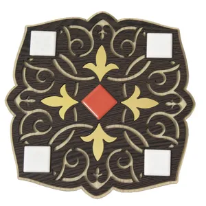 زیربشقابی طرح کاشی کد 02