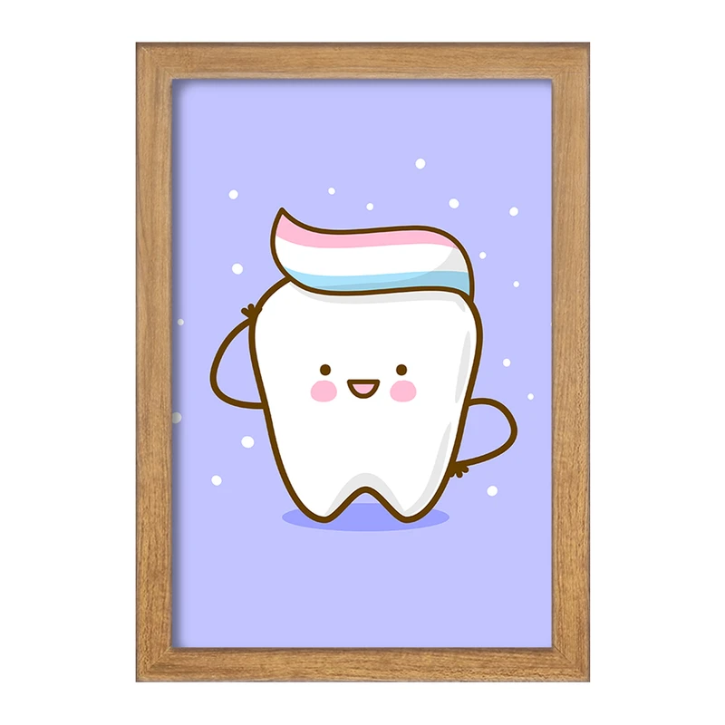تابلو خندالو مدل دندان و دندان پزشکی کودکانه کد 36725