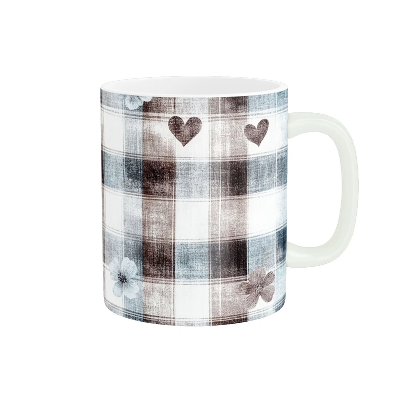 ماگ پاد آفرین طرح قلب کد 5877