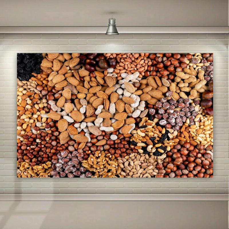 پوستر پارچه ای طرح  آجیل و خشکبار مدل SDP1731