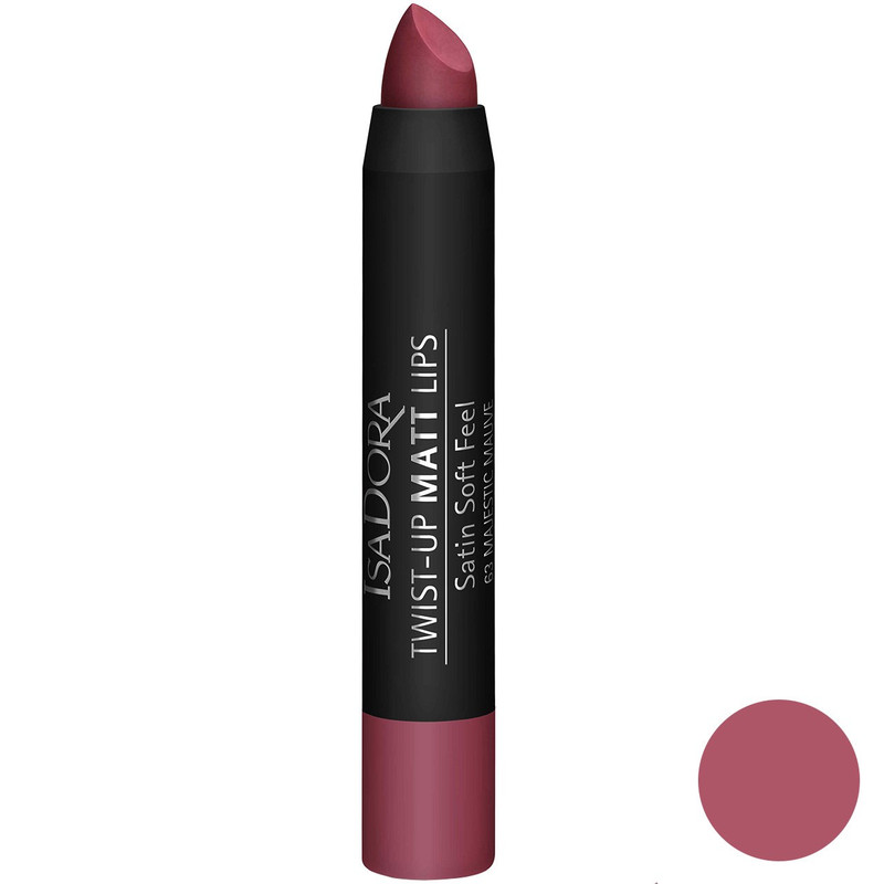 رژ لب مدادی ایزادورا سری Twist Up Matt Lips شماره 63