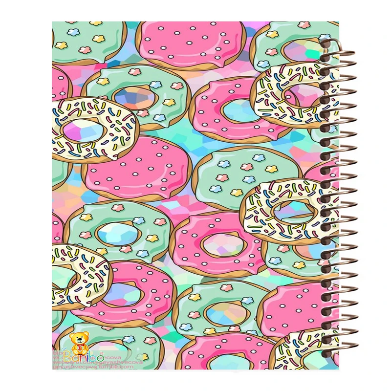 دفتر نقاشی 50 برگ بانیبو مدل دونات کد 871