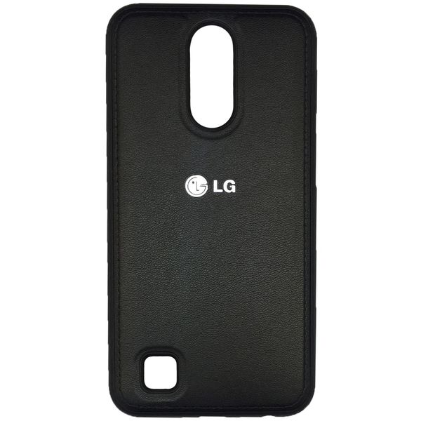 کاور ژله ای طرح چرم مناسب برای گوشی موبایل LG K10/2017 کاور ژله ای طرح چرم مناسب برای گوشی موبایل LG K10/2017