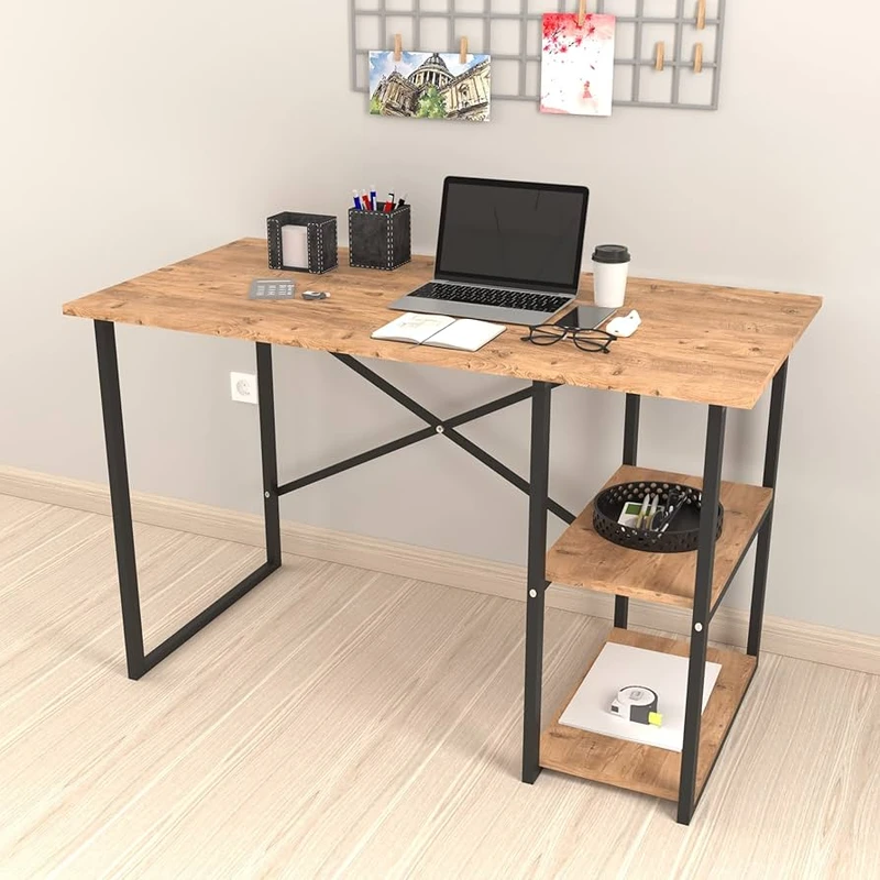 میز کامپیوتر پروفیل صنایع ارس مدل طبقه دار ضربدری