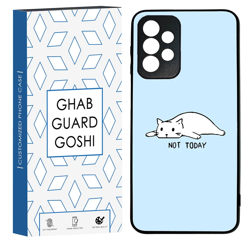 کاور قاب گارد گوشی طرح گربه کد TPU-002 مناسب برای گوشی موبایل سامسونگ Galaxy A73