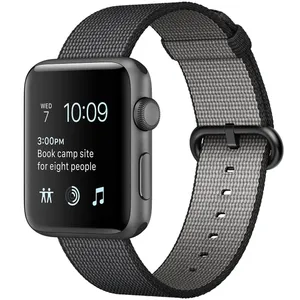 ساعت هوشمند اپل واچ سری 2 مدل 42mm Space Gray Aluminum Case with Black Woven Nylon