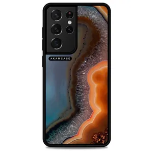 AKAM AMCWSGS21U-MARBEL11 Cover For Samsung Galaxy S21 Ultra