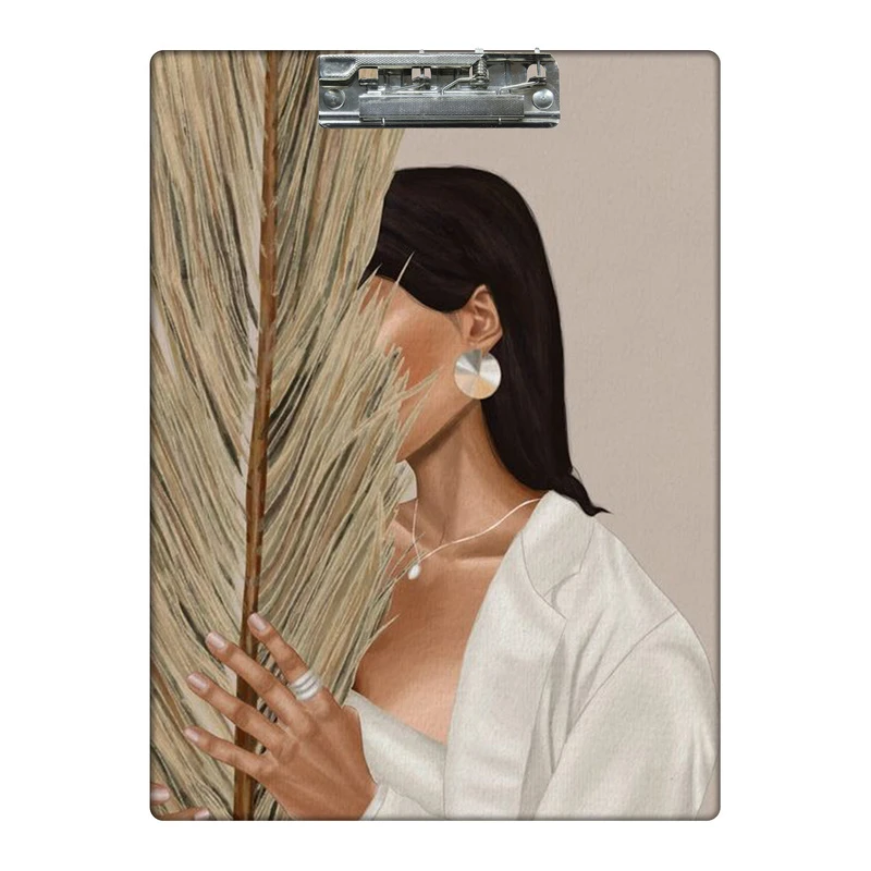 تخته شاسی طرح دختر پنهان کد  5684763 سایز A4