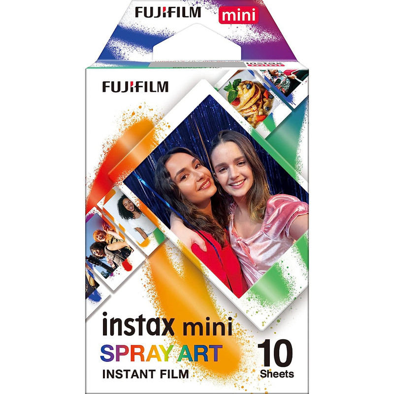 فیلم چاپ سریع مخصوص دوربین فوجی فیلم مدل Instax Mini Spray Art Film