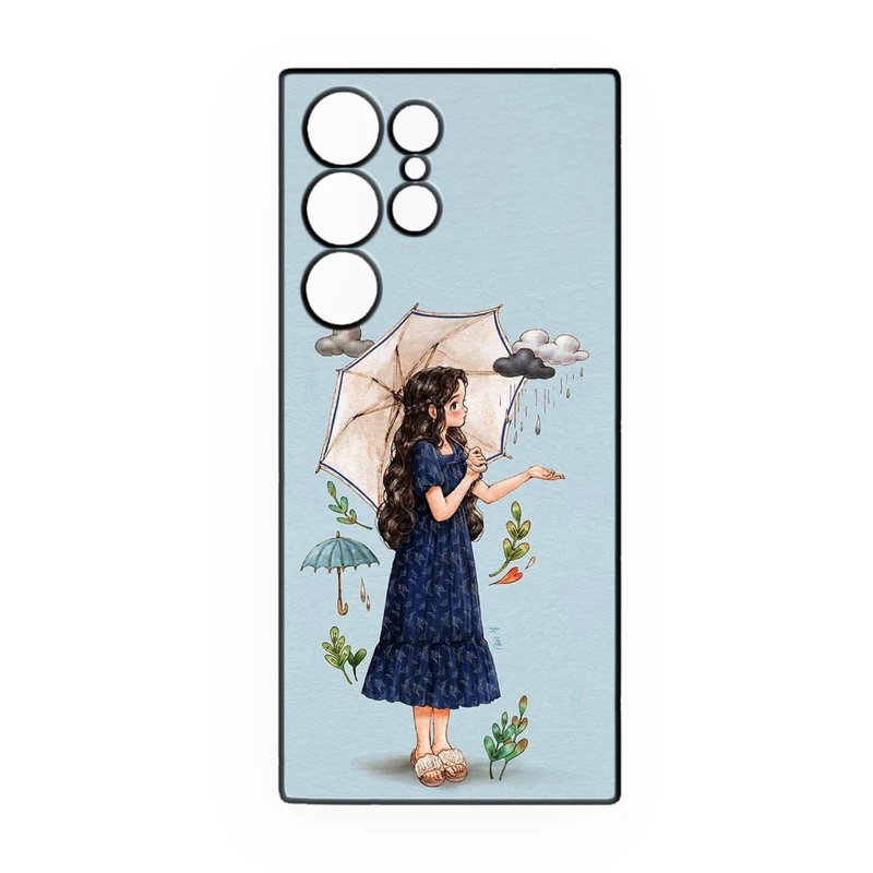 کاور طرح دخترانه کد 266 مناسب برای گوشی موبایل سامسونگ Galaxy S24 Ultra  