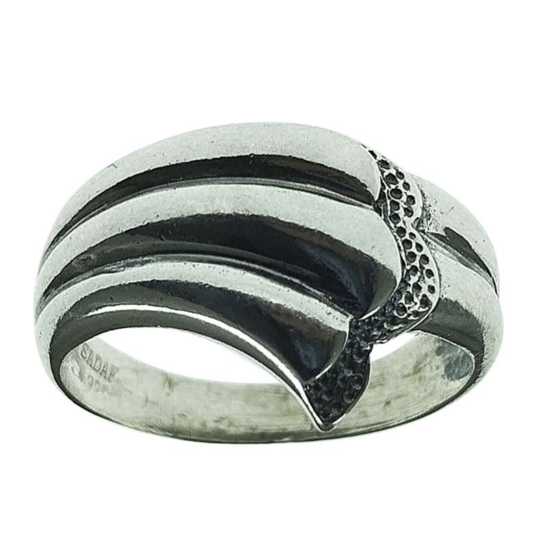 انگشتر نقره زنانه سلین کالا مدل موج کد 183