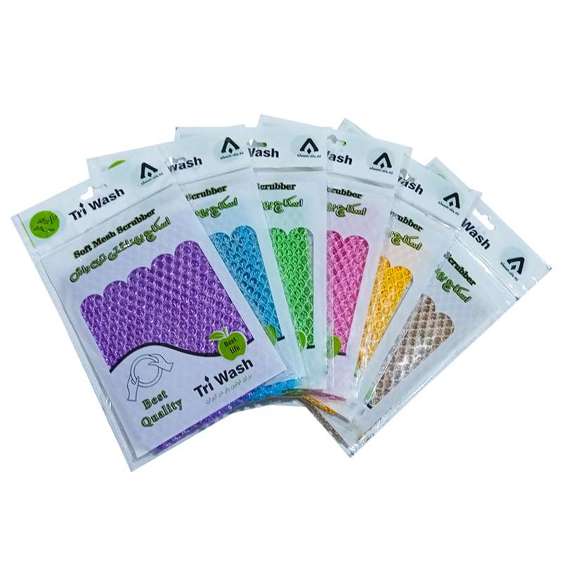 اسکاچ تري واش مدل ساده بسته شش عددی