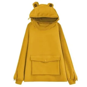 هودی زنانه مدل قورباغه ای