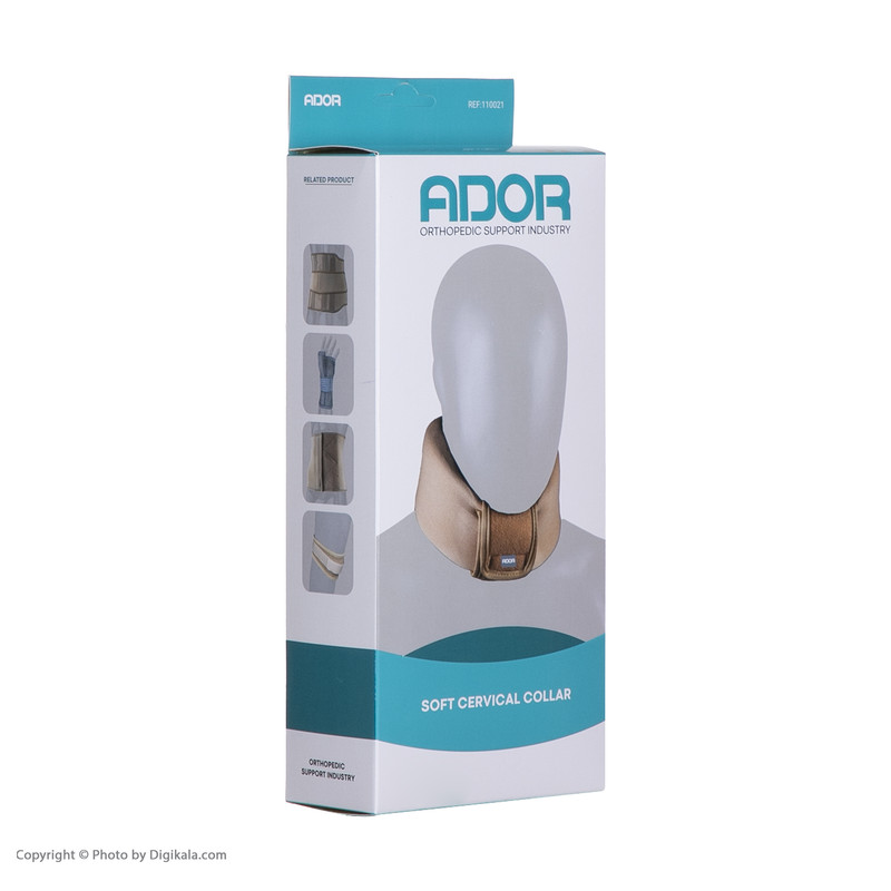گردن بند طبی نیمه سخت آدور مدل 110071