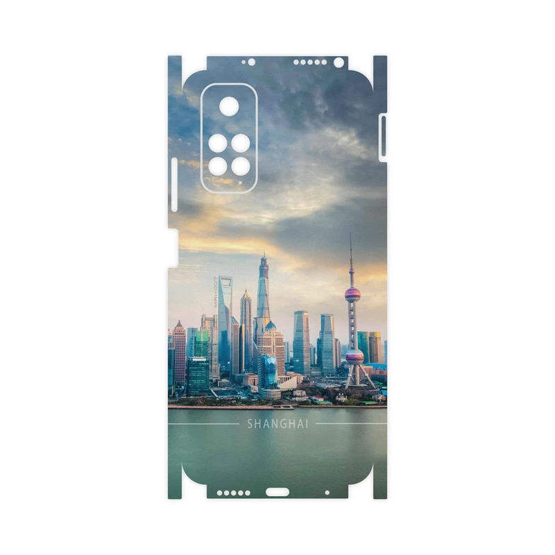 برچسب پوششی ماهوت مدل Shanghai-City-FullSkin مناسب برای گوشی موبایل شیائومی Redmi Note 11