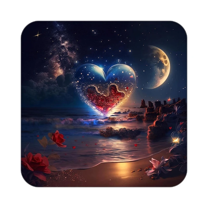 زیر لیوانی کاکتی مدل عاشقانه کد mp13635