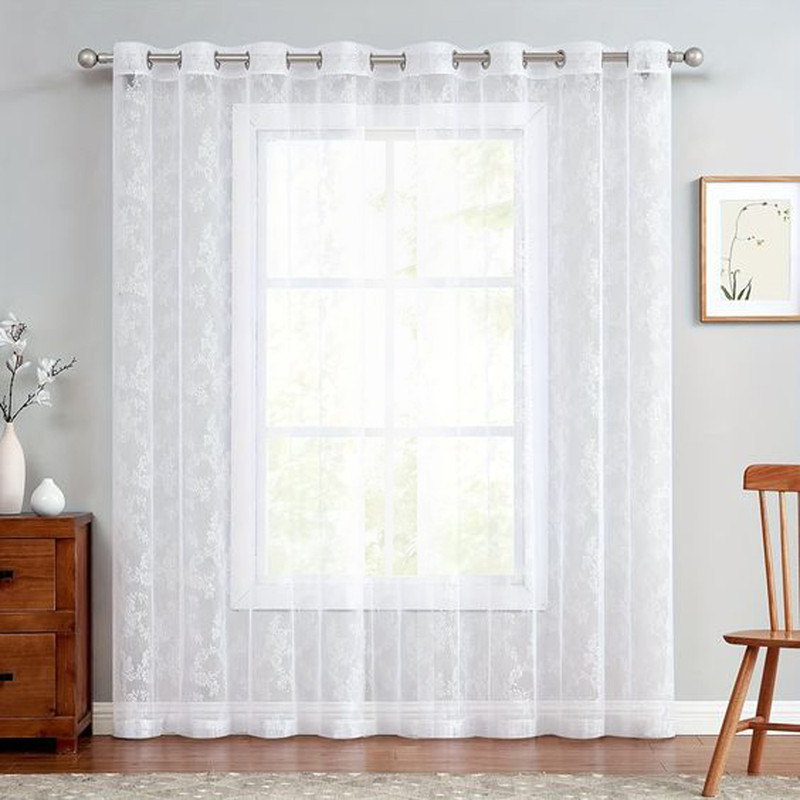 پرده مدل پانچ تور پتینه سایز 300x280 سانتی متر