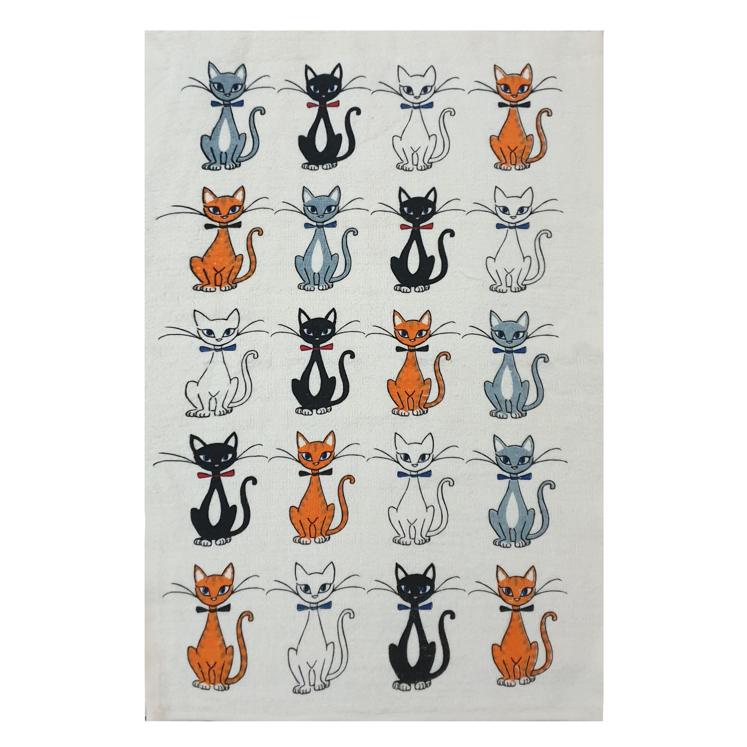  حوله دستی آکیپک مدل cats سایز 30X50 سانتی متر