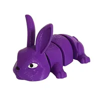 اکشن فیگور مدل خرگوش طول 7 سانتی متر ارتفاع 4 سانتی&zwnj;متر