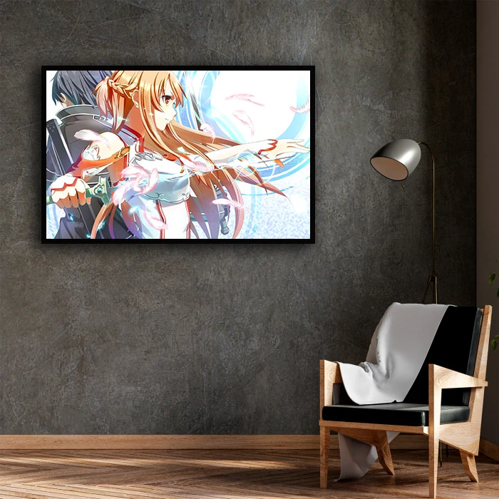 تابلو نوری بکلیت طرح انیمه مدل B-D1859