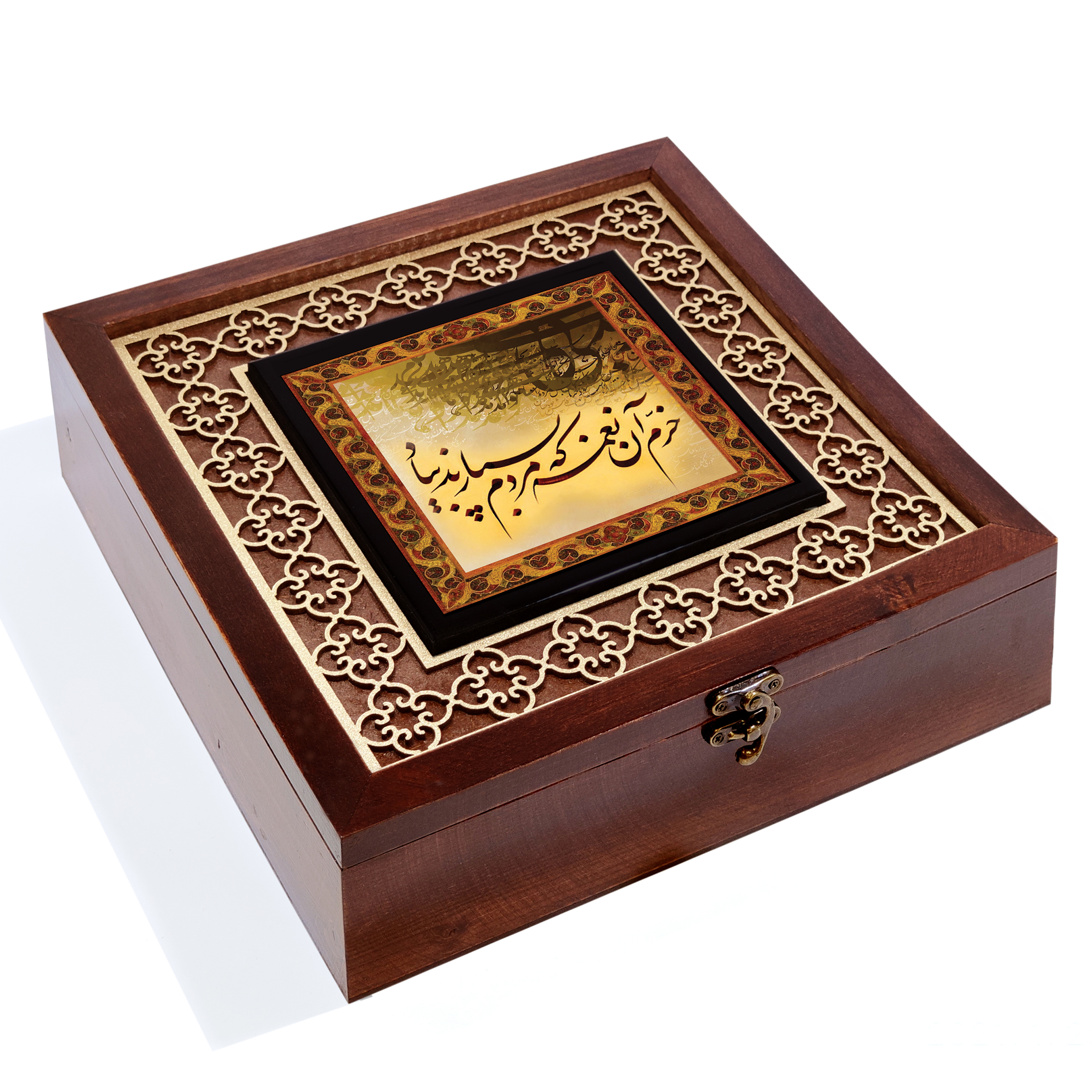 جعبه هدیه چوبی مدل J1-4-11