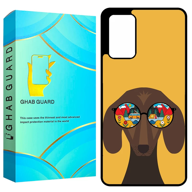 کاور قاب گارد طرح سگ مدل GCHPA72 مناسب برای گوشی موبایل سامسونگ Galaxy A72 4G