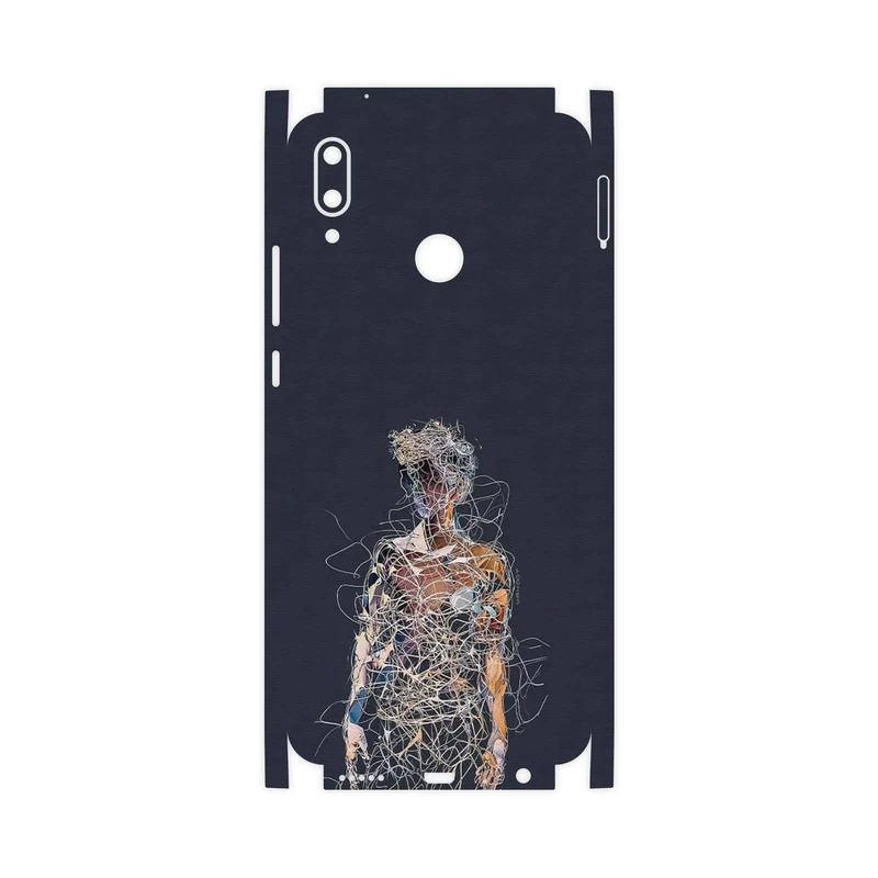 برچسب پوششی ماهوت مدل Strings Digital Art 1-FullSkin مناسب برای گوشی موبایل هوآوی Y9 2019