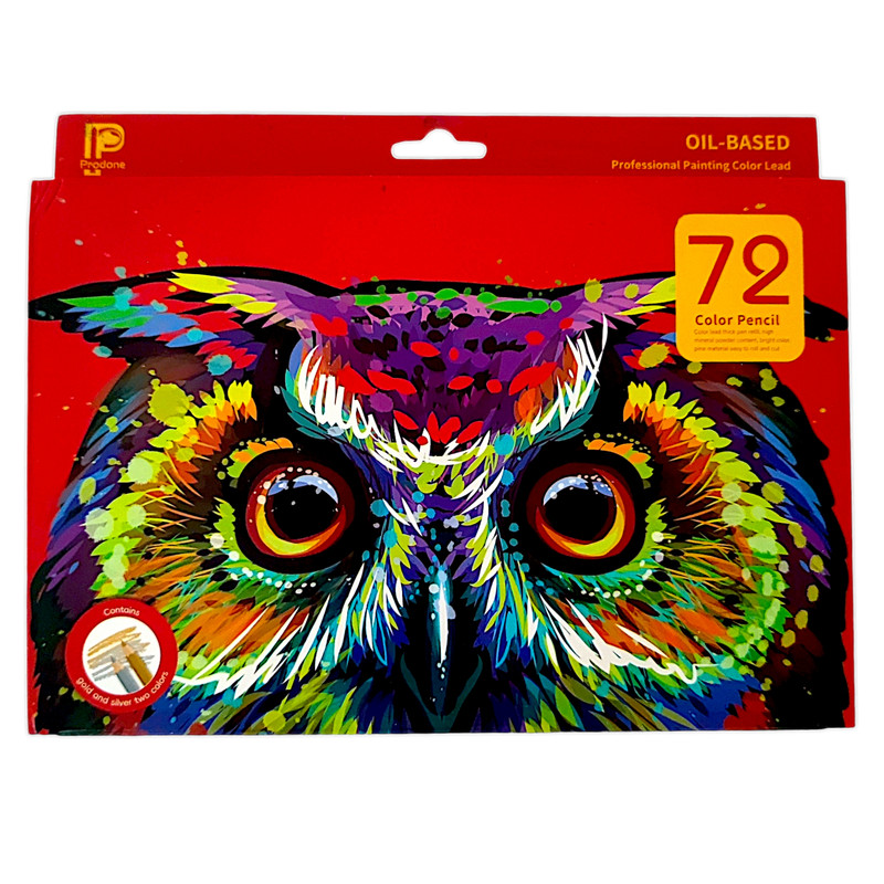 مداد رنگی 72 رنگ پرودون مدل 7272