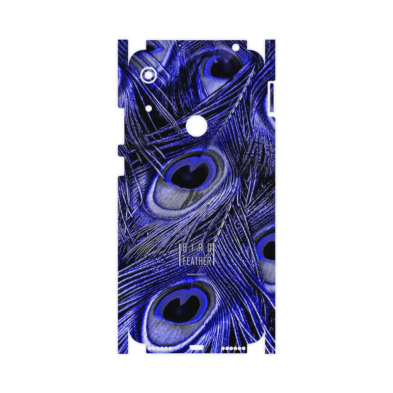 برچسب پوششی ماهوت مدل Purple Feather-FullSkin مناسب برای گوشی موبایل هوآوی Y6s 2019