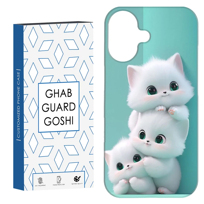 کاور قاب گارد گوشی طرح پیشی کد Dimo-359 مناسب برای گوشی موبایل اپل Iphone 16