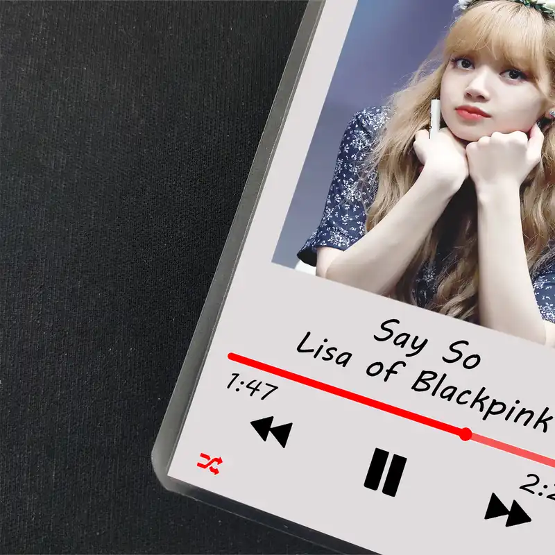 آویز تزیینی طرح بلک پینک کد blackpink-432 مجموعه 4 عددی