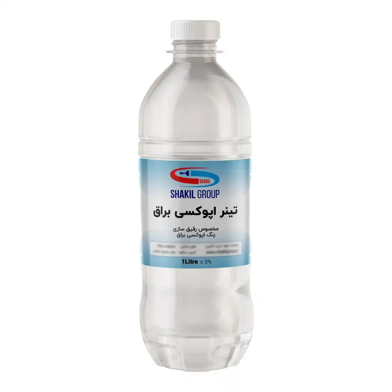 تینر اپوکسی براق شکیل مدل T-SH حجم 1 لیتر