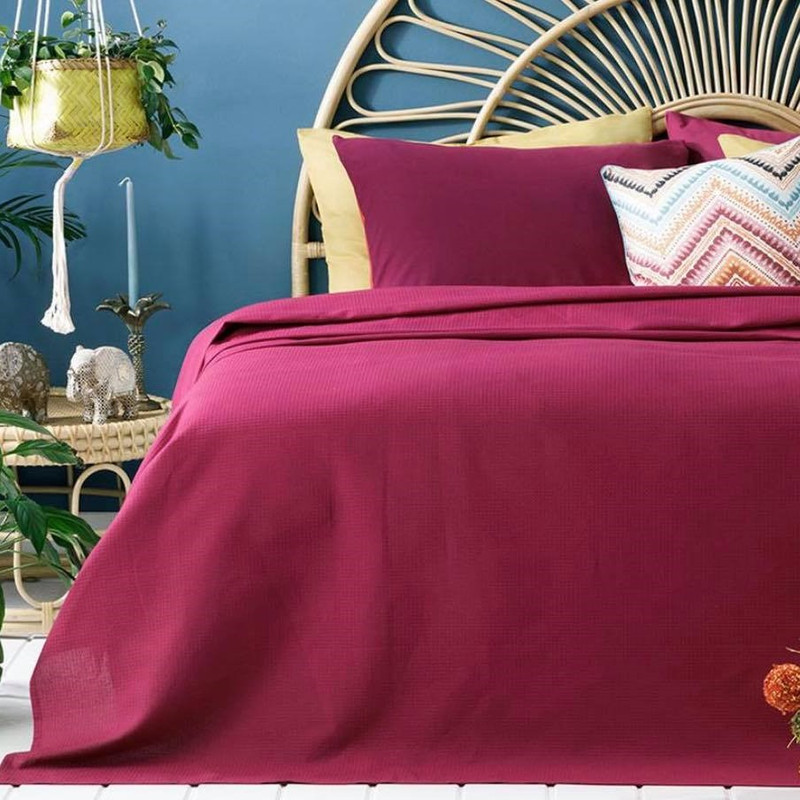 روتختی یک نفره انگلیش هوم مدل Duz Boya سایز 220x150 سانتی‌متر