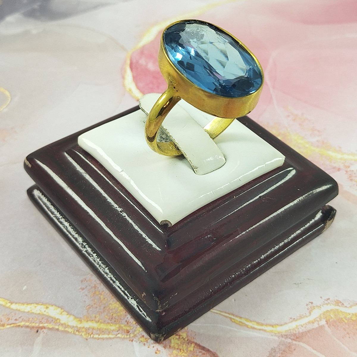 انگشتر نقره زنانه سلین کالا مدل توپاز کد 171 انگشتر نقره زنانه سلین کالا مدل توپاز کد 171